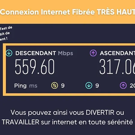 Daire Chill & Sun - Terrasse Exterieure - Parking - Wifi - 4p